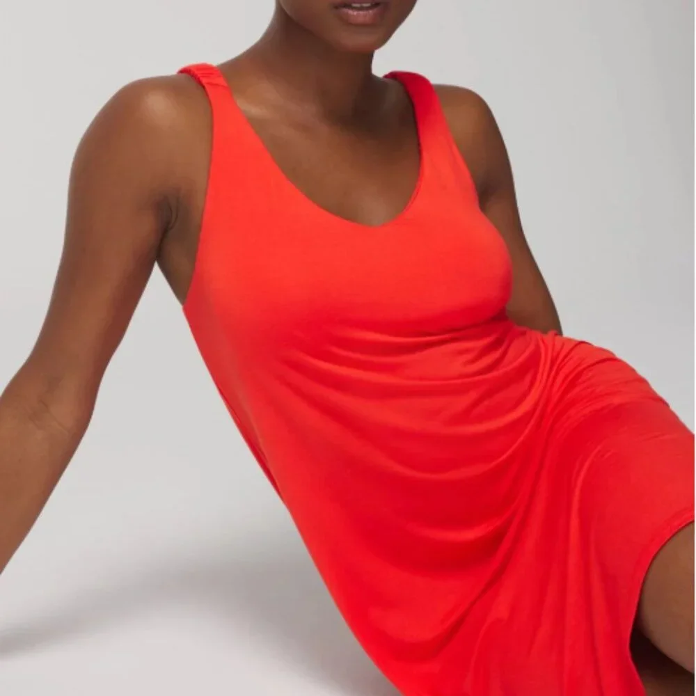 NWT Soma COOL NIGHTS Shirred Strap Chemise - Picture 2 of 5
